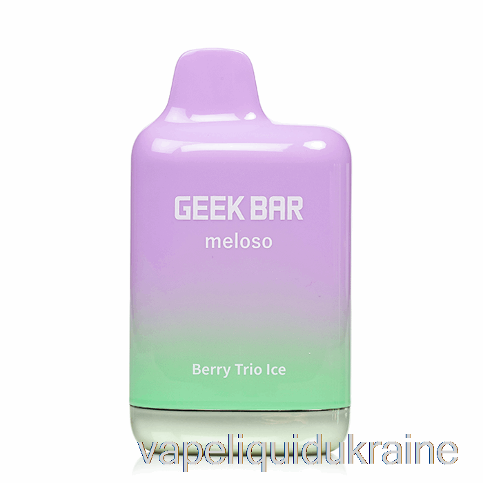 Vape Liquid Ukraine Geek Bar Meloso MAX 9000 Disposable Berry Trio Ice